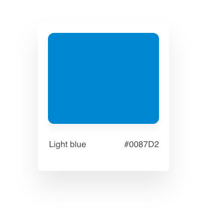 colour light blue