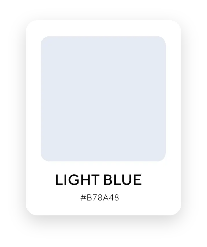 light blue pantone
