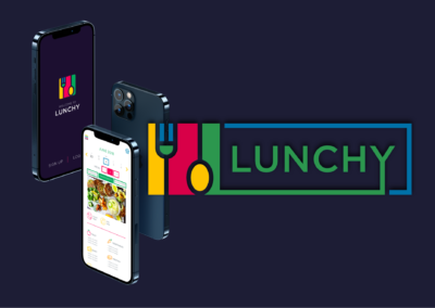 Lunchy – logo & app design
