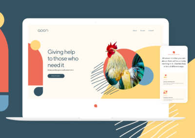 Aoon UI/UX website design