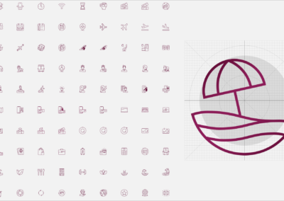 Qatar Airways – Icon design